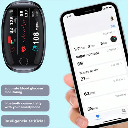 🔥Non-Invasive Smart Blood Sugar Tracking Device 99.9% Accuracy