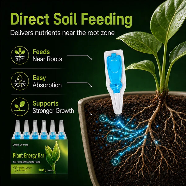 Plant Energy Bar | Boost Your Houseplants Growth Easily