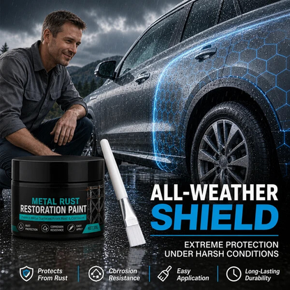 ✨🥳2026 HOT SALE🥳💞50K+ SOLD!🔧🏠 Metal Rust Protection Black Repair Paste – Restores rusty gates, railings & tools. Forms protective coating – no need to replace! 🛡️✨