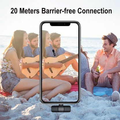 📢 50% off!! ⏰ New wireless lavalier microphone