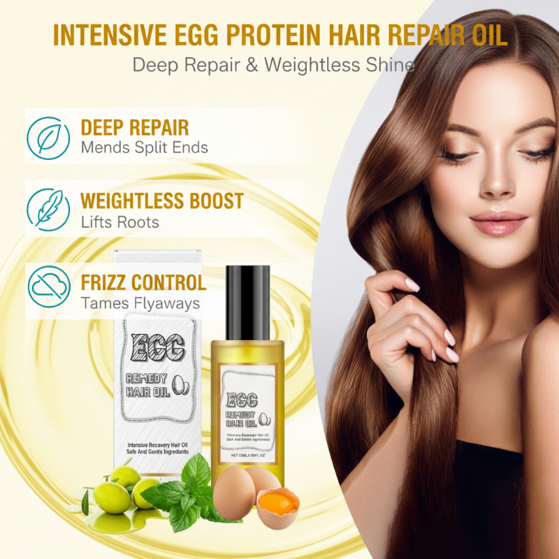 Nourishing and Repairing Hair End Smoothing and Hydrating Hair Oil