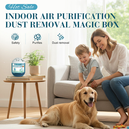 🖤2026 NewYear · 40% OFF🖤Indoor Air Purification Dust Removal Magic Box🏠🌿
