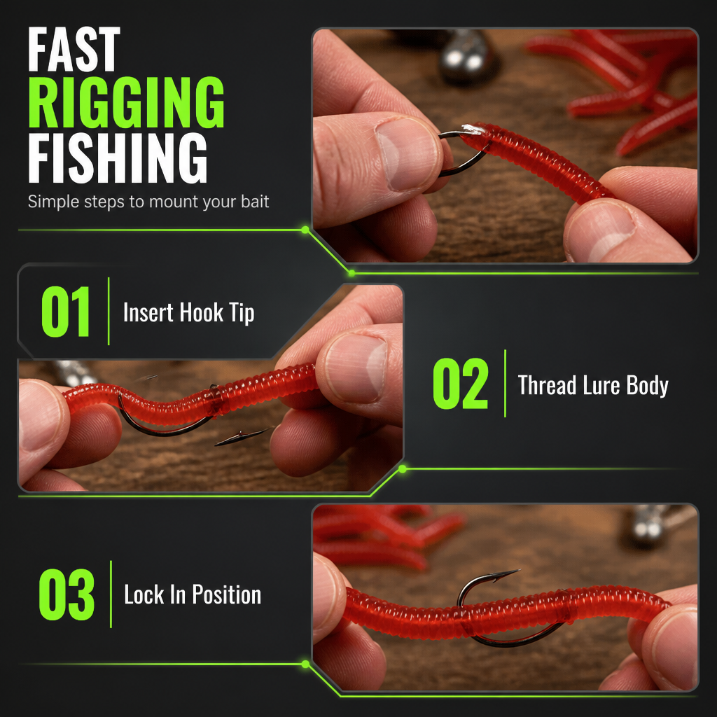 🎣50% OFF! ✨ Simulation Earthworm Soft Fishing Lures – Scented, Lifelike, Durable 🌊