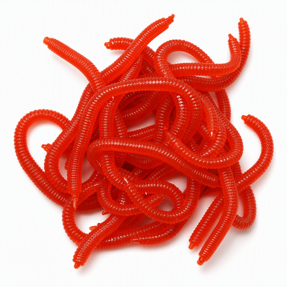 🎣50% OFF! ✨ Simulation Earthworm Soft Fishing Lures – Scented, Lifelike, Durable 🌊