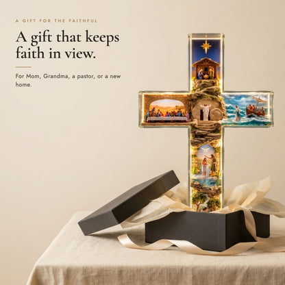 Story of Jesus Light-Up Cross