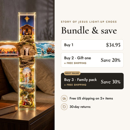 Story of Jesus Light-Up Cross