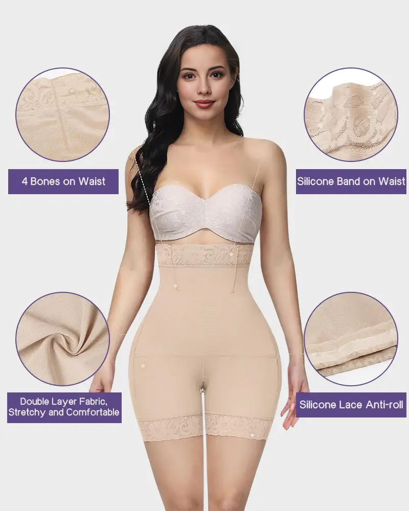 High Waist Shorts Thigh Slimmer