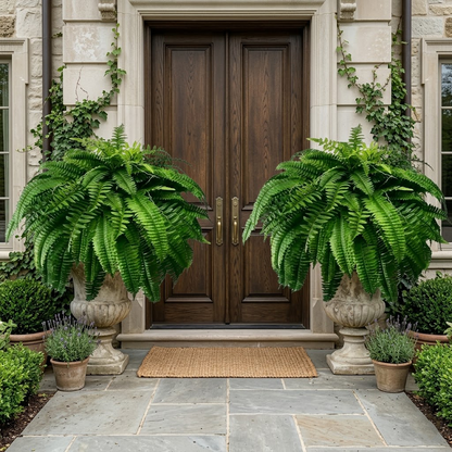 🔥 Mother’s Day Flash Sale 🌱 UV Resistant Ferns Artificial Plants Large for Planters, Office & Home Decor, Outdoor & Indoor